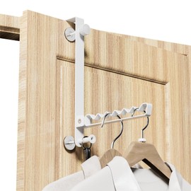 RCHYFEED Door Hanger, Door Hook, Folding Door Hanger, Smart, Hanger Hook, Stylish, Room Hanger Bracket, Interior Dryer, Entryway, Bathroom, Toilet, Storage, Rainy Season, Space Saving, Easy