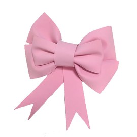 Hrlace Giant Bows Large Decorative Bow EVA Sponge Bow Hanging Giant Bow Christmas Bows Car Bows DIY Decorative Bow for Wedding Party Decoration Pink 50 cm
