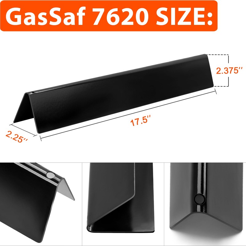 GasSaf 17.5" Flavorizer Bar for Weber Genesis 300 E310 E320