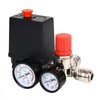 Pressure Switch Air Compressor Pressure Regulator Compressor with Pressure Gauge
