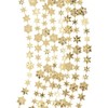 5 Meter Gold & Silver Snowflake Christmas Tree Garland -