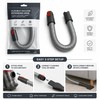 Flexible Vacuum Extension Pipe for Dyson V7–V15 – Telescopic ABS