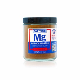 Spiceology – New Belgium Brewing Fat Tire Moroccan Grill – Bold Moroccan Spice Blend with Smoked Paprika, Cumin & Beer-Infused Warmth – Great on Lamb, Chicken, Veggies, Grains & More – 4.1 oz