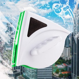 Podazz Net yeur de fenêtre magnétique for double vitrage de 20 à 30 mm, équipement professionnel de nettoyage de vitres Avec poignée ergonomique magnétique solid - Vert