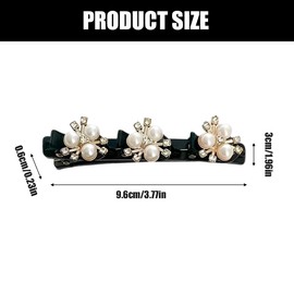 8 Pieces Sparkling Crystal Stone Hair Clips Sparkling Rhinestone Hair Clips Lightweight Braided Hair Clips Multiple Colors Braided Rhinestone Hair Clips for Women and Girls Elegant Hair Clips