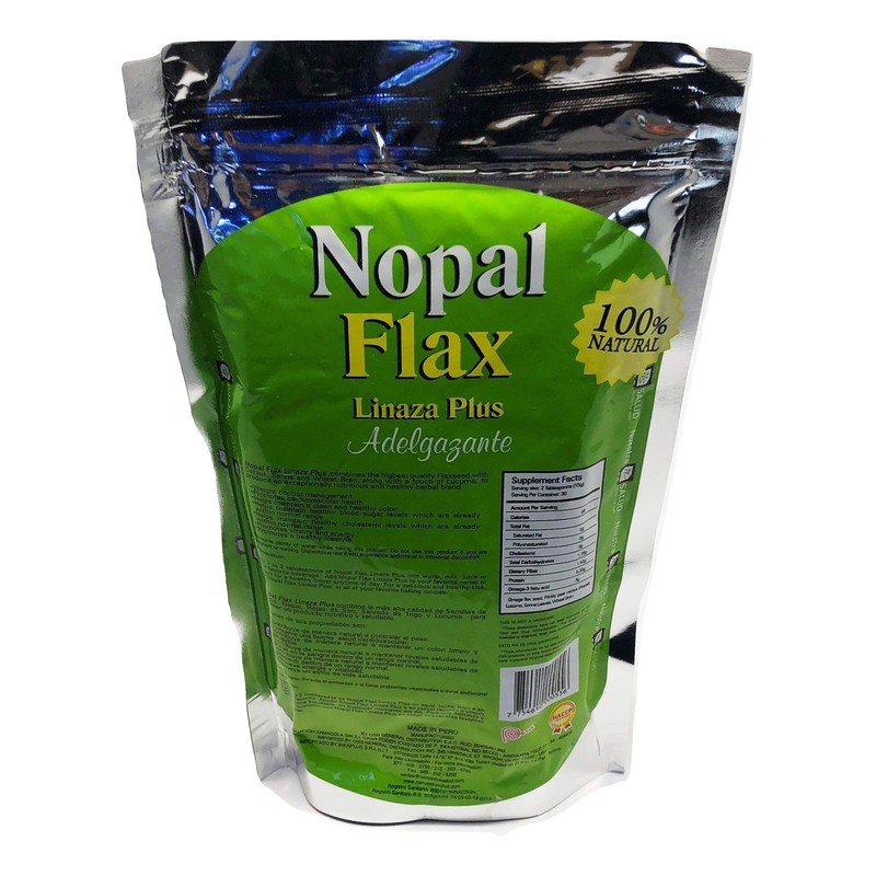 Nopal Flax Adelgazante Linaza Plus Value Pack Case (6 units)