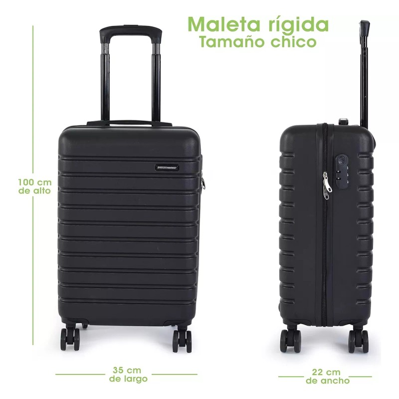 Breezee Market Set 2 Maletas Rígidas 20 Y 28 Resistentes