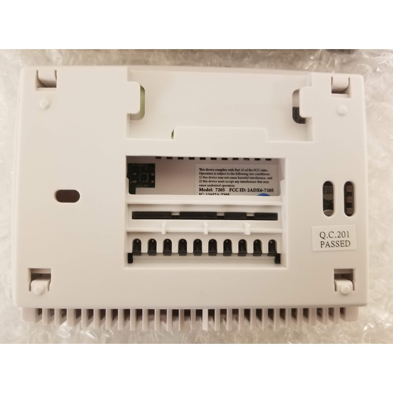 Braeburn 7205 Digital Programmable Wi-Fi Thermostat, White
