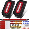 RONSTA 6 inch Oval Led Trailer Lights Kit with Mounting