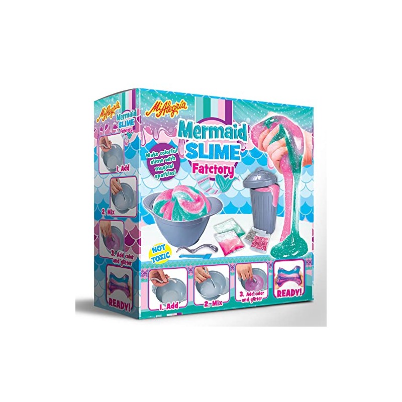 Mi Alegria Fabrica de Slime Sirena Hasta 6 Litros Game
