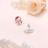Flyow Christmas Tree Jewellery Set for Women Sterling Silver Snowflake