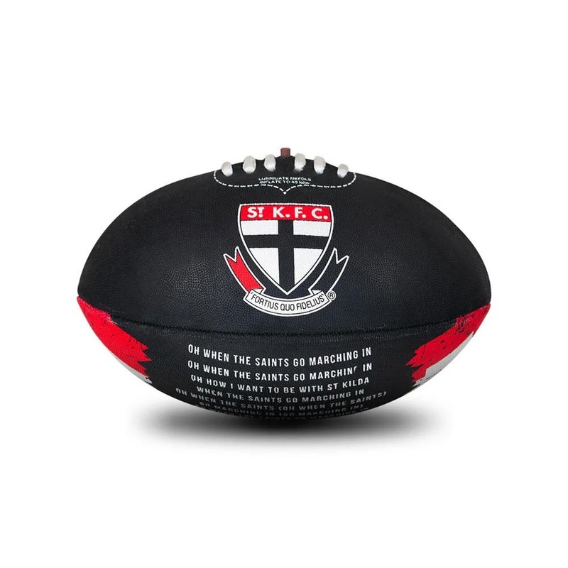 Sherrin AFL St Kilda Song Football, Size 2