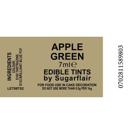 Sugarflair Blosom Tint Edible Dusting Powder - Apple Green