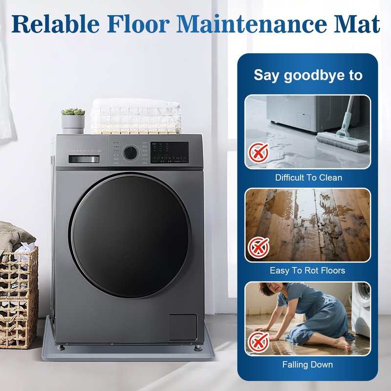 Washing Machine Drip Pan, 27 x 27 Inch Washer Drain