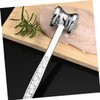 ABOOFAN Heart Shaped Multi-Use Meat Tenderizer Mallet Double-Sided Zinc Alloy