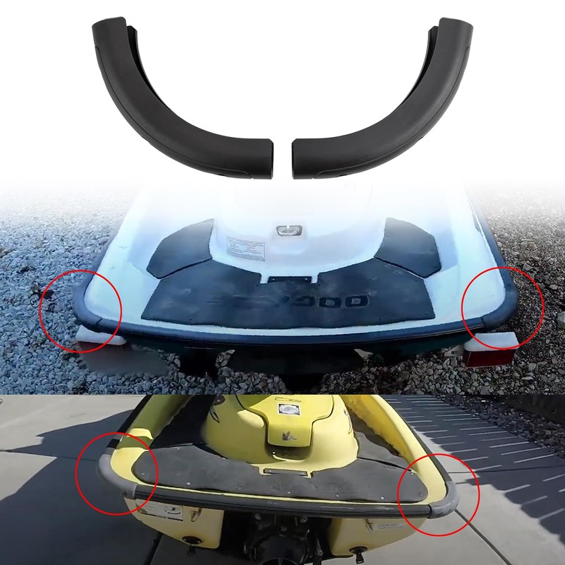 Xintre 2PCS Rear Bumper Corner Cap Compatible with Sea-Doo GTX