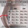 AQF Elbow Sleeves for Powerlifting 5mm 7mm for Gym Cross