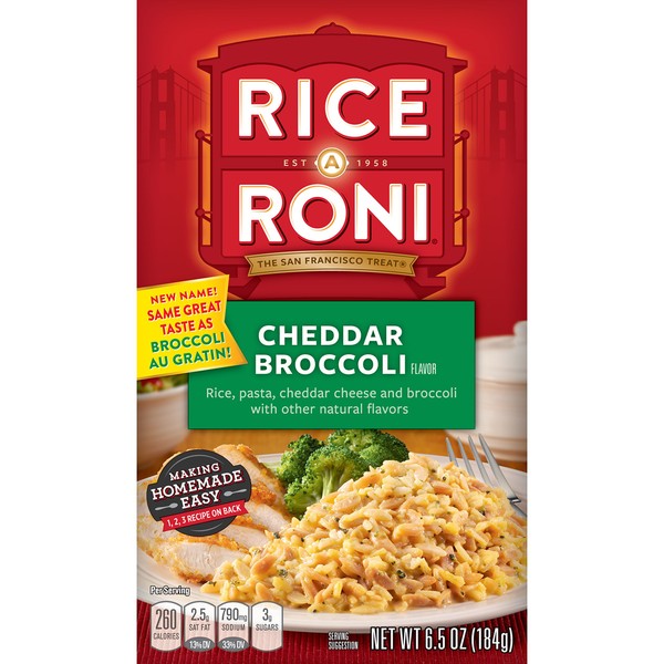 Rice a Roni, Broccoli Au Gratin, 6.5 Ounce (Pack of 12)