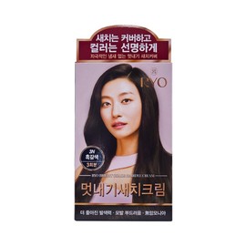 ryo Ryeo Ryeo Uachae Stylish Gray Hair Cream 3N-Dark Brown, 3 uses, Single item, 1 pack / 려 려 우아채 멋내기 새치크림 3N-흑갈색 3회분, 단품, 1개