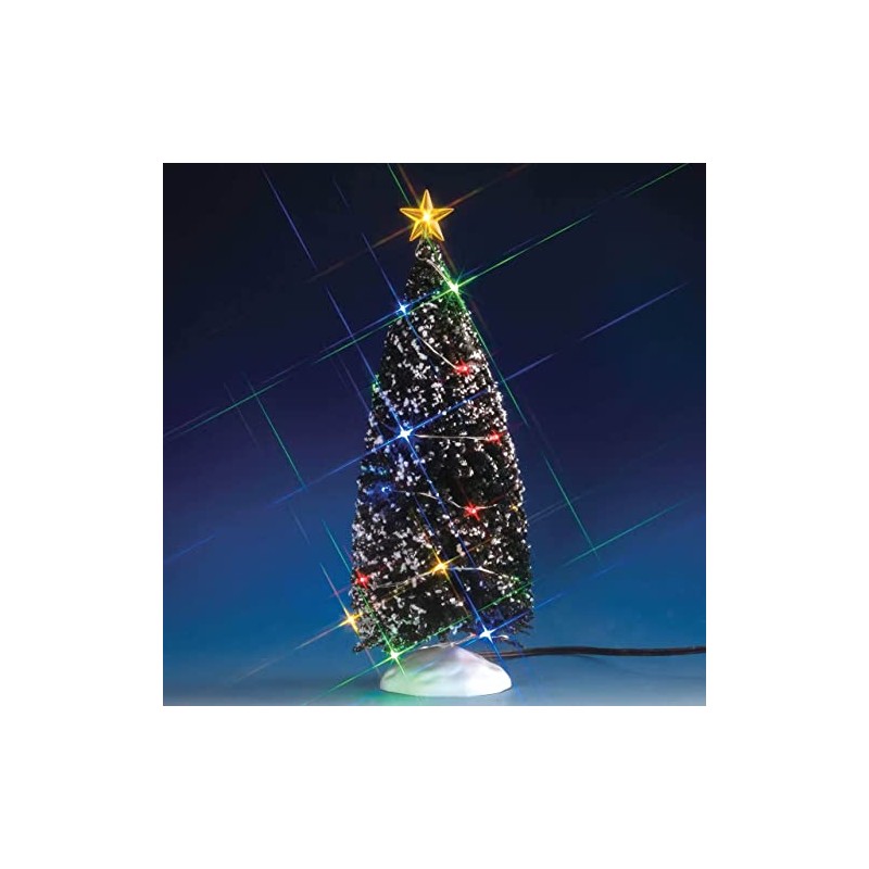 Lemax 74263 immergrüner Weihnachtsbaum mit 24 Lichtern, batteriebetrieben (4,5 V)