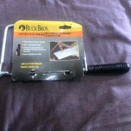 BUCK BROS. # 40336 Coping Saw w/ Blade, 4-3/4" Depth x 6" Long, New Old Stock