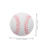 WHAMVOX 4Pcs Lightweight PU Baseballs for Boy Girl Beginners Safe