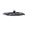 Toy Essentials 30-Inch Black Toy Navy Aircraft Carrier Realistic Sounds