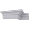 Sample - Endurathane Clementine Crown Moulding, 4 1/8"H x 3