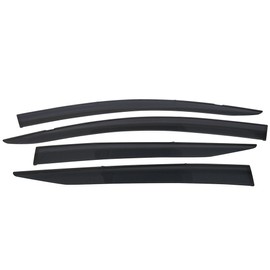 Window Visor Compatible with 2016-2022 Toyota Prius & Prius Prime, Injection Polycarbonate Wind Deflector Rain Guard Shade by IKON MOTORSPORTS