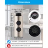 Hibbent Pull Out Sink Sprayer, 2 Function Kitchen Faucet Head,