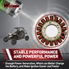 WOOSTAR 18 Coil 5 Wire Magneto Stator Replacement for Wildcat