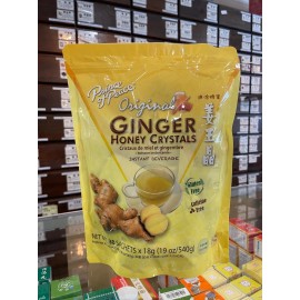 Prince of Peace Instant  Honey Crystals Ginger Tea - Pack of 30, 19oz "Original"