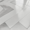 COLAMO Luxury 5Pack Peel and Stick Herringbone Mosaic Tiles for