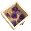 KICHOUSE 100g Amethyst Rough Ore Specimen for Teaching and Collection