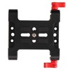 1/4in Camera Mounting Base Plate Aluminum Alloy 15mm Diameter DSLR