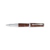 Cross Sauvage Tourmaline Lacquer and Giraffe Pattern Rollerball - Brown