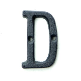 Iron Miscellaneous Goods Iron Alphabet Design: D Size: Small Z3K