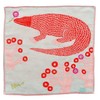 Kusubashi Ori Mon A-65932-86-B Morita MiW Gauze Handkerchief, Komodo Dragon,