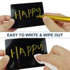 Aramanara 50 Pcs Mini Chalkboard Signs for Labeling, 10 x