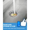 Phivan Commercial Floor Drain Strainer 3-1/2" Sink Drain Strainer Basket
