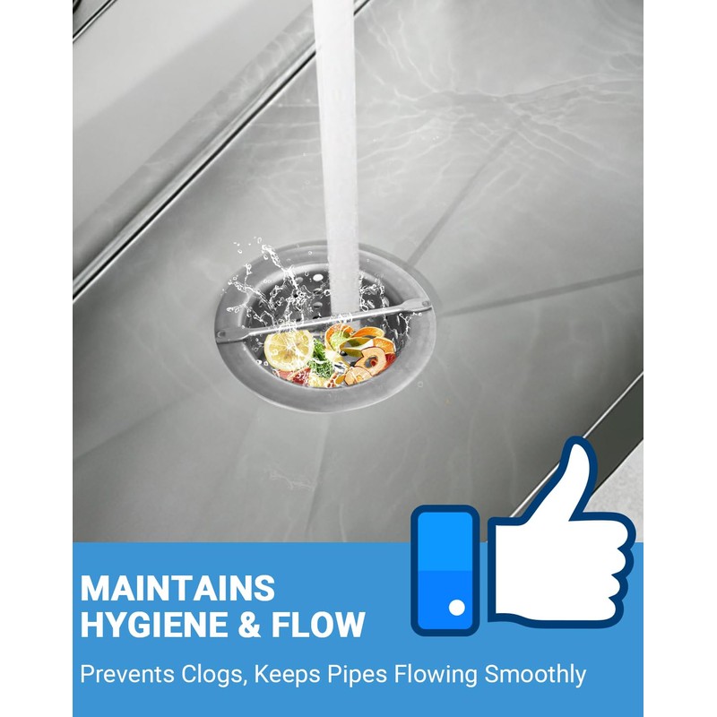 Phivan Commercial Floor Drain Strainer 3-1/2" Sink Drain Strainer Basket