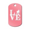 Mister Petlife Love Poodle Engraved Keychain/GI Tag Park v3 Standard