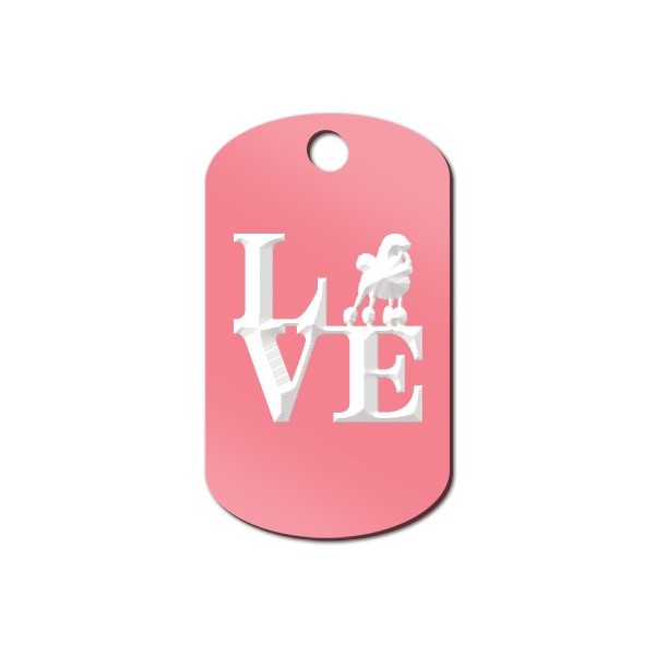 Mister Petlife Love Poodle Engraved Keychain/GI Tag Park v3 Standard