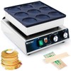 Hehinton® 9-Hole Pancake Maker, Φ76mm Dorayaki Pancake Machine, Temp Control
