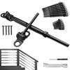 BLIKA 15 Pair 1/8" Black Cable Railing Kit Swage Toggle