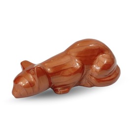 AYZCORP Cat Memorial Urn, Beautiful Container for Ashes - Cremation Keepsake for Remembering Pets - Decorative cat urn-Enamel Finish urn 42 Cubic Inch Capacity-urn for cat Ashes (Brown)