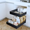 ToBeAce Pull Out Cabinet Organizer 21" Deep Adhesive Slide Out
