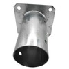 Round Fence Post Bolt Down Circular Bracket Heavy Duty Hot-Dip