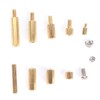 240Pcs Brass M2 M3 Hex Standoff Nut Screw Kit for