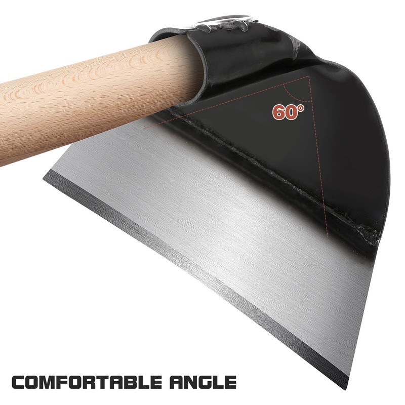 DOITOOL Hand Hoe Head Hoe Garden Tool Heavy Duty Agriculture